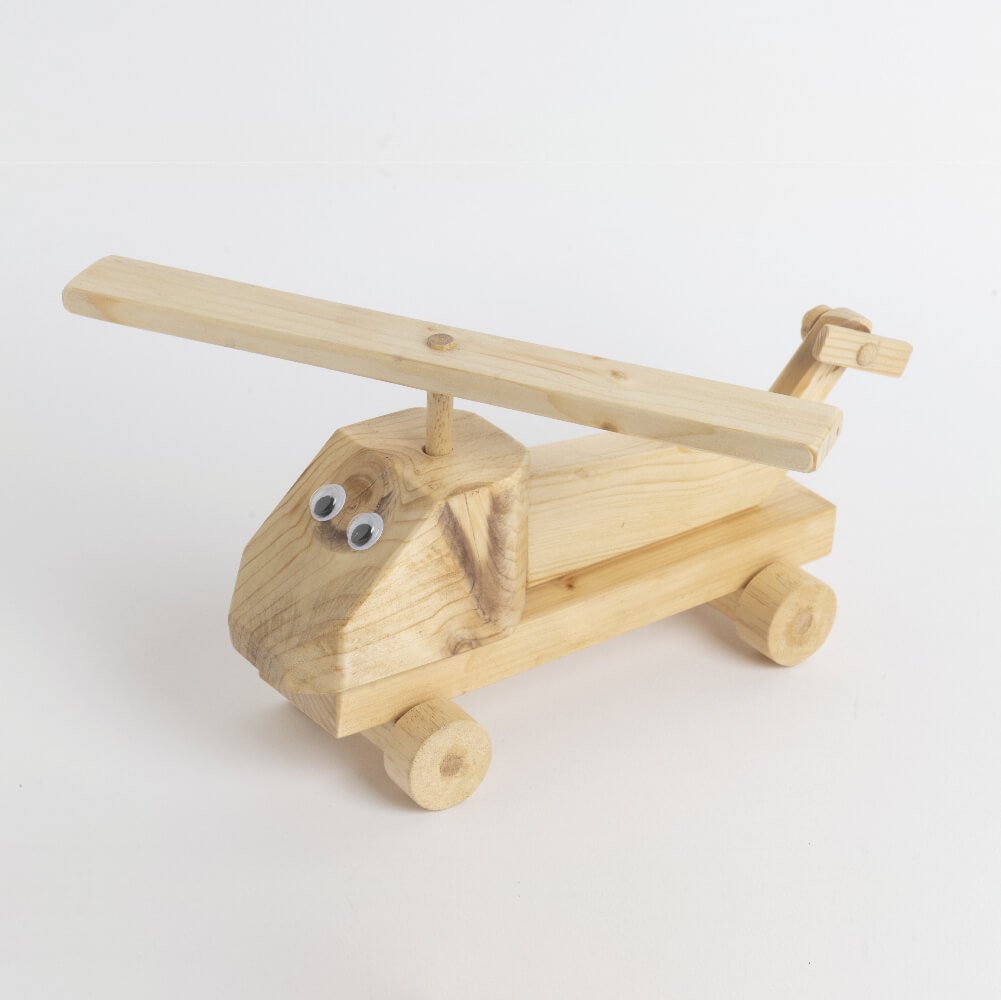 Rino l'elicotterino legno