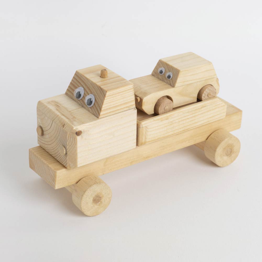 Gianni il carro attrezzi legno